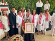 Entregan reconocimiento a la diputada priista, Norma Aceves por su lucha a favor de los seres humanos