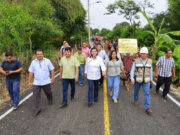 Yolanda Osuna pone en marcha obras en zonas indígenas para mejorar la movilidad