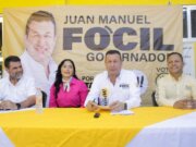 Convoca Juan Manuel Fócil a firmar acuerdo por la paz