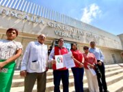 Presenta PRI Veracruz denuncia penal ante la FGE por actos vandálicos en sede estatal