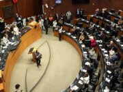 Senado avala entrada de marinos de guerra de EU a México