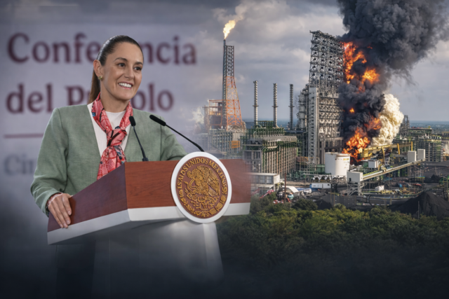 Claudia Sheinbaum y la industria en llamas