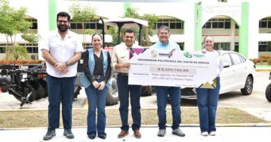 Fortalece gobierno a Universidad Politécnica del Golfo en Paraíso